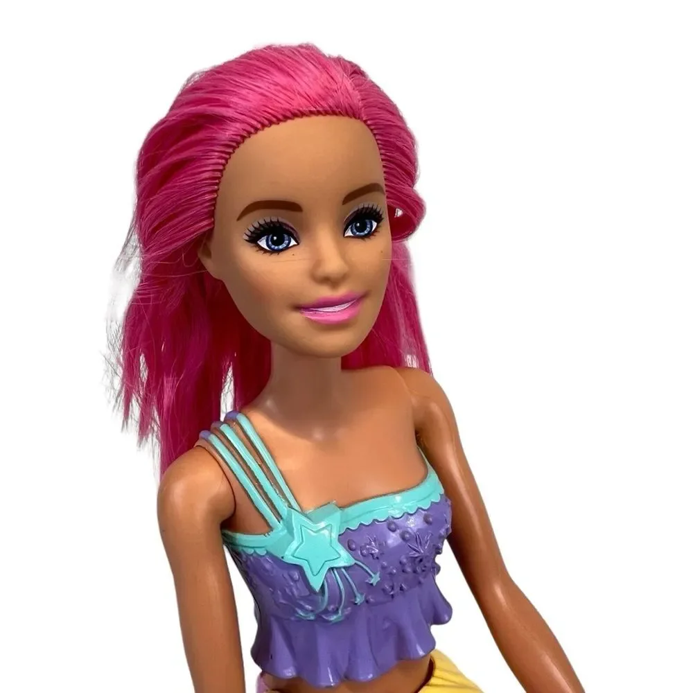 2017 Barbie Dreamtopia Mermaid Doll Pink Swim Bath Time